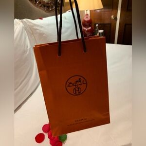 Brand new Authentic different Hermes medium size rare shopping bag from UK
